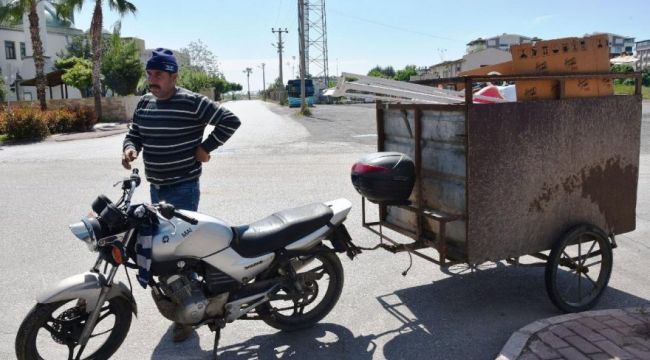 Kağıt toplayıcısına 4 bin 500 TL ceza