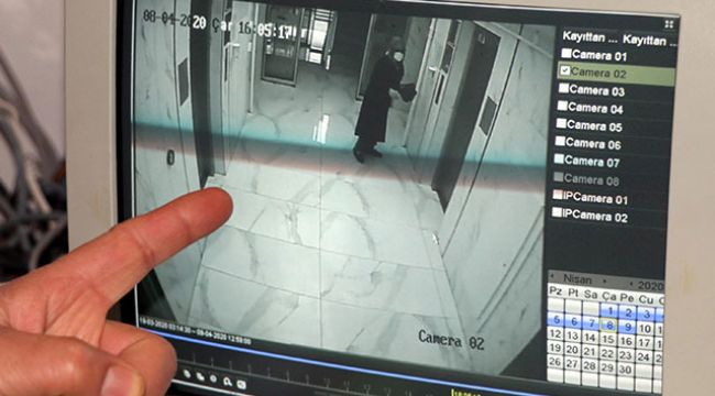 Kimyasal bulaştırılan apartmanda koronavirüs paniği