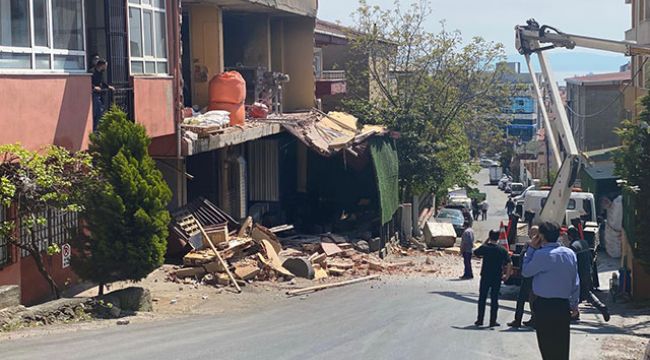 Kimyasal madde üretimi yapan işletmede patlama