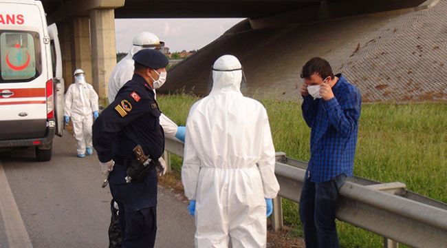 Korona şüphelisi  getirildiği hastaneden kaçtı