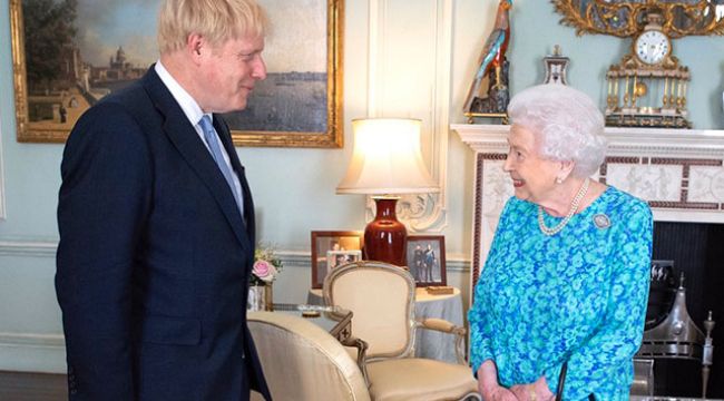 Kraliçe Elizabeth'ten 'Boris Johnson' mesajı