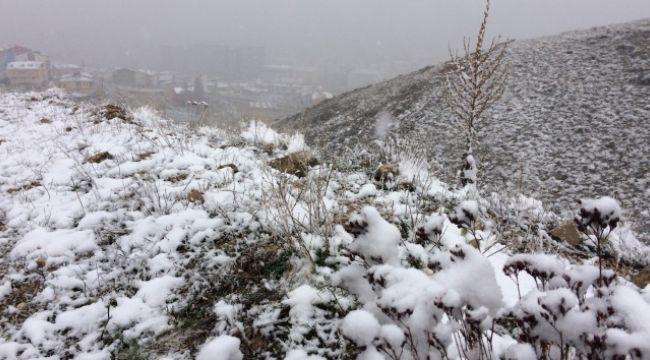Nisan ayının sonuna doğru kar yağışı