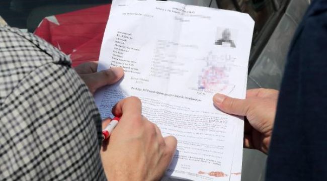 Otogarda "sahte seyahat belgesi" pazarlığı