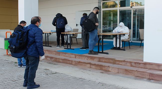 Rusya'dan gelen  Türk vatandaşları karantinaya alındı