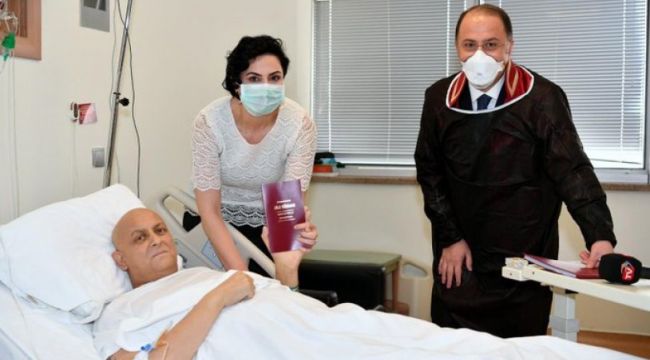 Tedavi gördüğü hastanede evlenen Yavuz Uygur&#039;dan acı haber