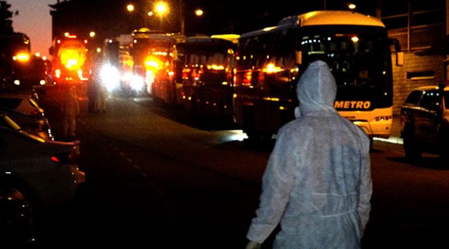 Ukrayna'dan getirilen 180 kişi, Rize'de karantinaya alındı