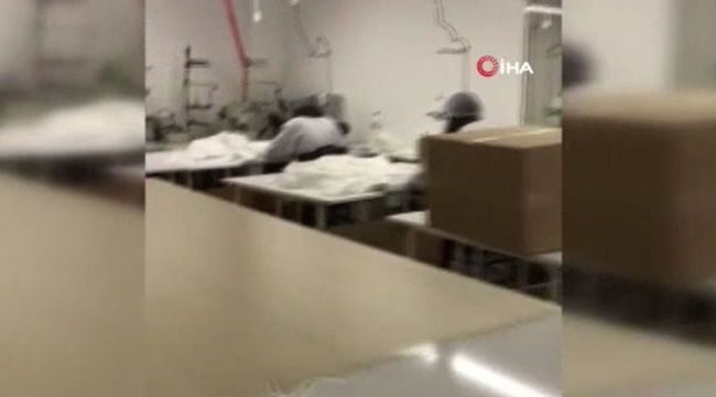 Ümraniye'de kaçak maske operasyonu