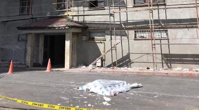 Yasağa rağmen çalışan inşaat işçisi hayatını kaybetti