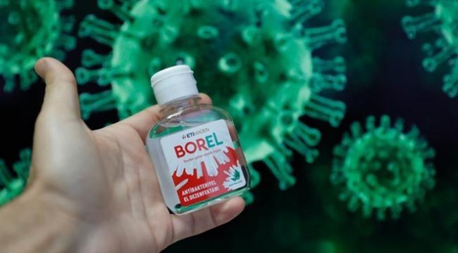 Yerli dezenfektan Borel tanıtıldı