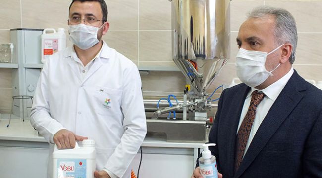 Yozgat Bozok Üniversitesi'nde, kenevir esanslı sıvı sabun üretildi
