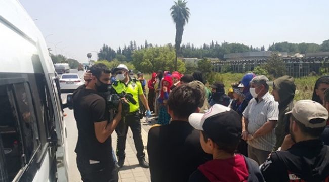 14 kişilik araçtan 35 kişi çıktı