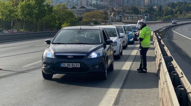 15 Temmuz Şehitler Köprüsü'nde denetim