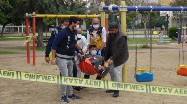 4 AYLIK BEBEĞİNİ KAÇIRIP BOĞAZINA BIÇAK DAYADI
