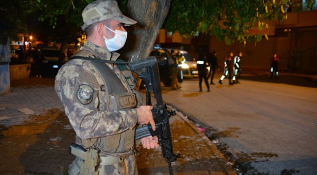 Adana&#039;da hava destekli narkotik uygulaması