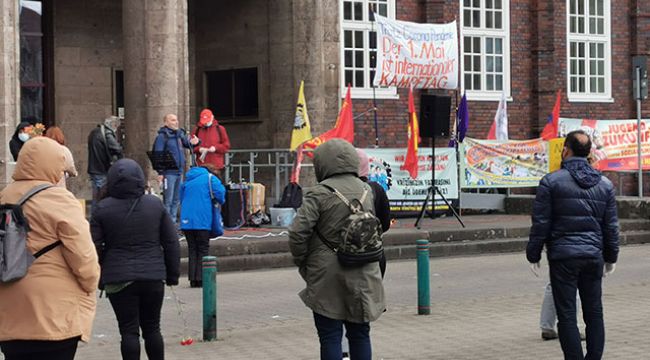 Almanya'da 1 Mayıs böyle kutlandı
