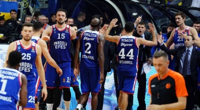 Anadolu Efes: "Ülkemizi başarıyla temsil ettik"