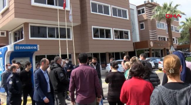 Antalya Esnaf Odaları binasındaki ihbar asılsız çıktı