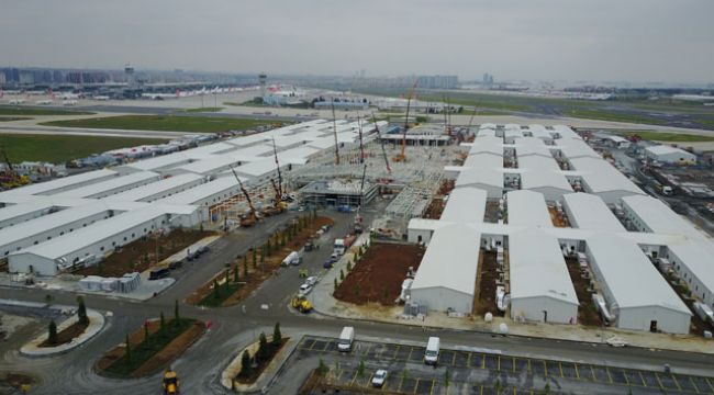Atatürk Havalimanı&#039;daki hastane inşaatında son durum