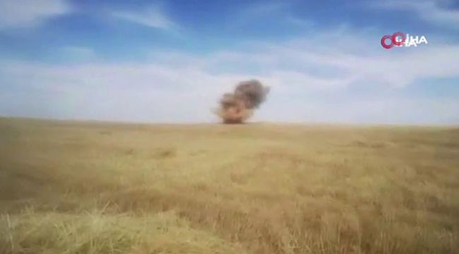 Barış Pınarı bölgesinde komandolardan EYP imhası