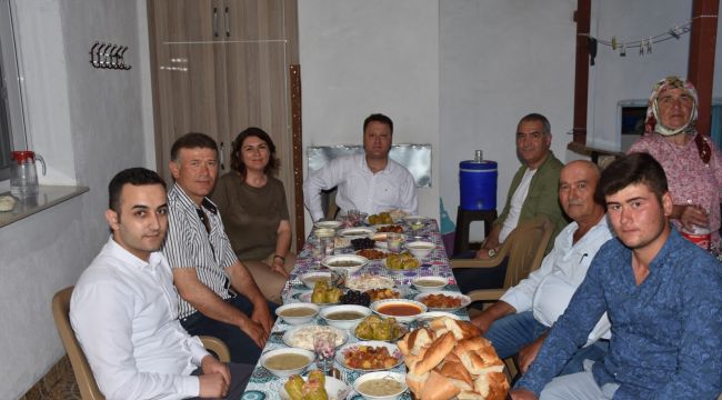 BAŞKAN AKSOY’DAN RAMAZAN ZİYARETLERİ