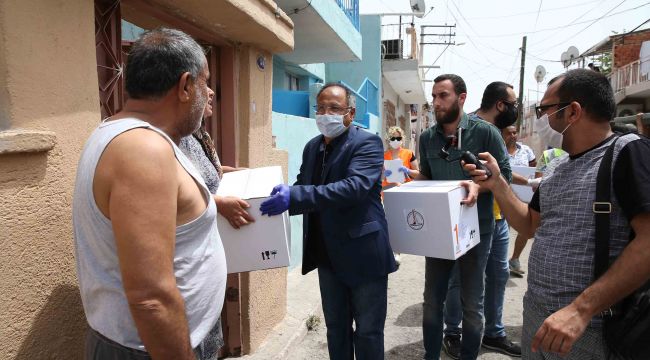 BAŞKAN TUGAY VE PURÇU'DAN ÖRNEKKÖY MESAİSİ