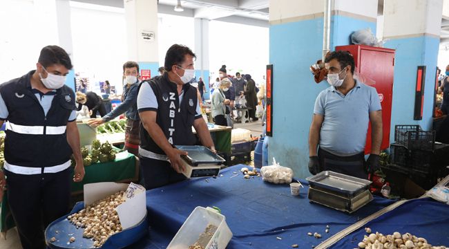 BAYRAM ÖNCESİ BUCA PAZARLARINDA TEYAKKUZ