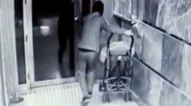 BEBEK ARABASINI ÇALDILAR
