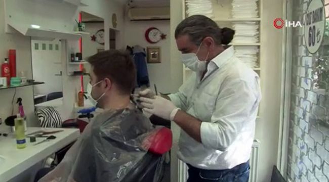 Berberler 50 gün sonra ilk müşterilerini almaya başladı