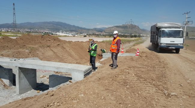 BERGAMA ÇEVRE YOLU İNŞAATI BAŞLADI