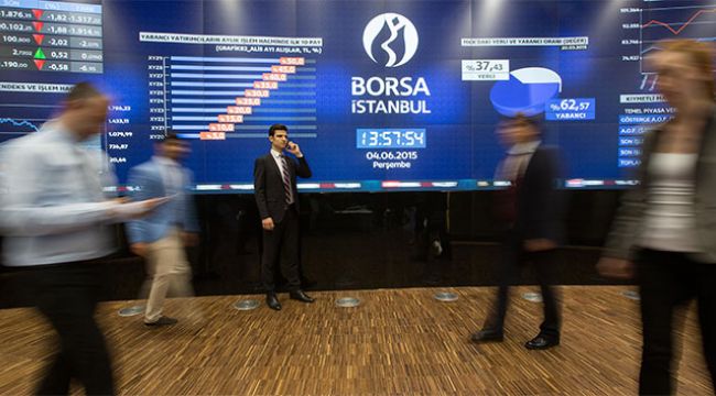Borsa günü düşüşle tamamladı