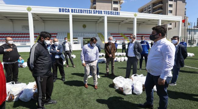 BUCA’DAKİ 17 KULÜBE 170 ERZAK PAKETİ