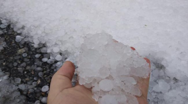 Çatalca'da yollar beyaza büründü