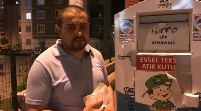 Çocuklarının kıyafeti yerine 2 bin TL'yi attı