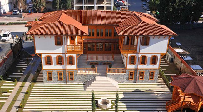 Devlet Bey Konağı  inşaatı tamamlandı