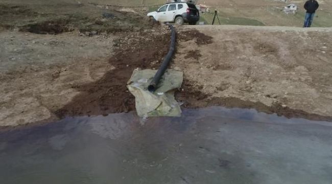 Dipsiz Göl’ün eriyen karla su tutması bekleniyor