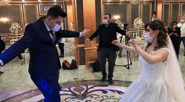 Düğün salonlarından sosyal mesafeli törenlere hazırız mesajı