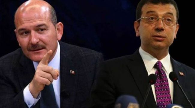 Ekrem İmamoğlu'ndan Süleyman Soylu hakkında suç duyurusu