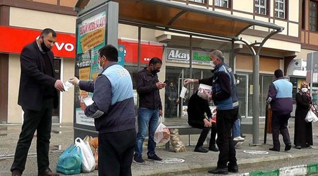 Erciş Belediyesi 10 bin ücretsiz maske dağıttı