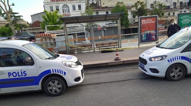 Fatih Beyazıt tramvay durağında erkek cesedi bulundu