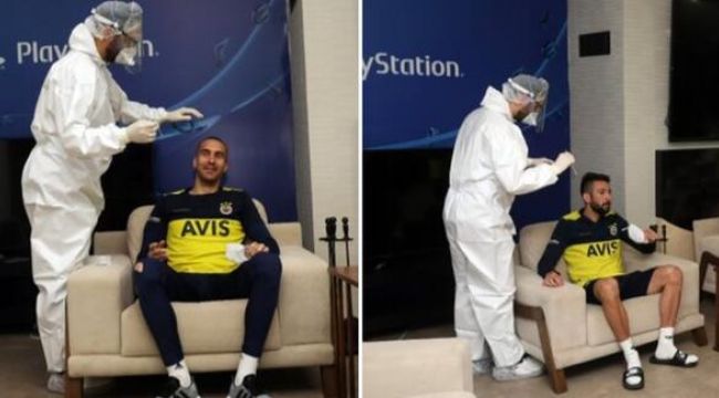 Fenerbahçe'de futbolculara test yapıldı