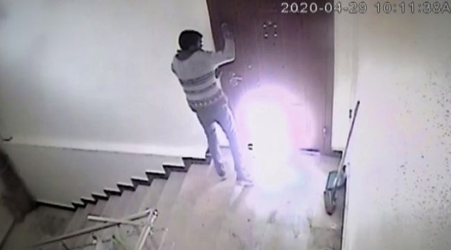 Filmleri aratmayacak hırsızlık