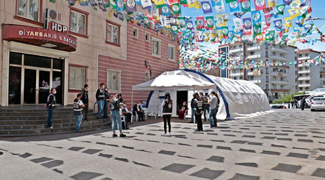 HDP önündeki eylemde 245'inci gün