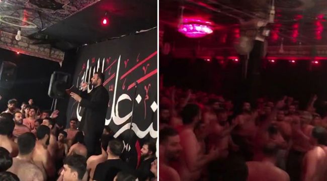 İran’da sosyal mesafeye aykırı anma töreni