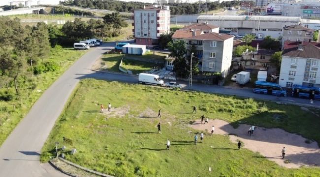 İstanbul'da mahalle maçı tutkusu kısıtlama dinlemedi