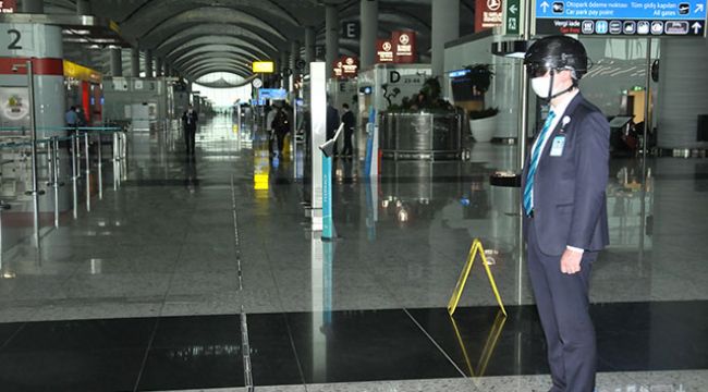 İstanbul Havalimanı'nda uçuşlar için tüm önlemler alındı
