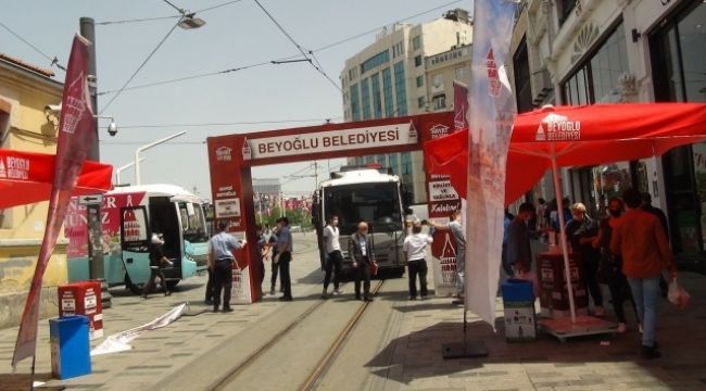 İstiklal Caddesi'nde faciadan dönüldü