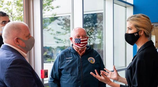 İvanka Trump'tan maske önlemi