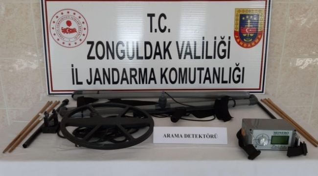 Jandarmadan define avcılarına baskın