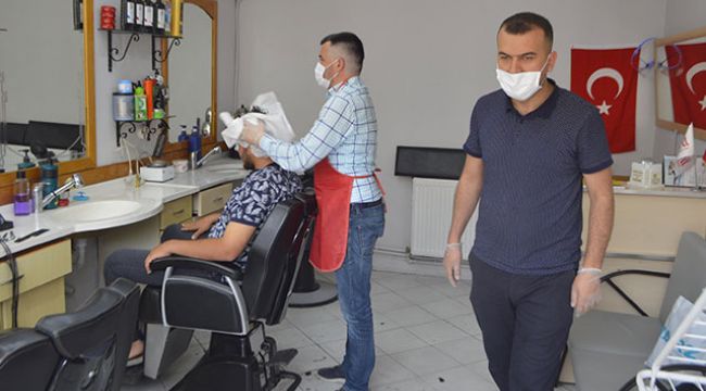 Karantinaya alınan berberlerden 35&#039;inin testi negatif çıktı