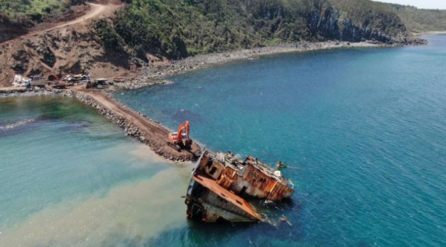 Karaya oturan gemide gelişme